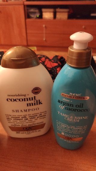 Champú coco + acondicionador crema