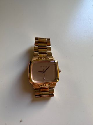 Reloj Nixon oro rosa 