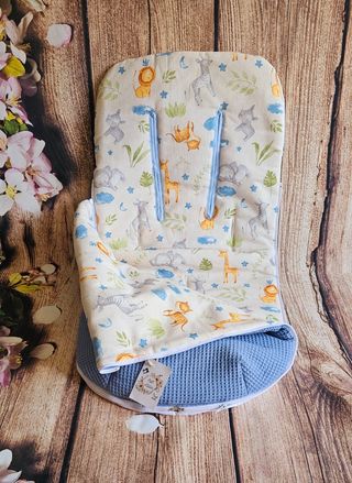 Sacco per Passeggino Stampato Giungla