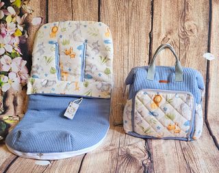 Sacco per Passeggino Stampato Giungla