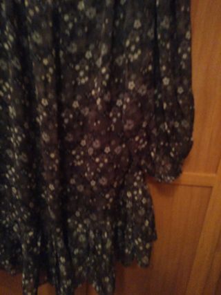 zara vestido de gasa 