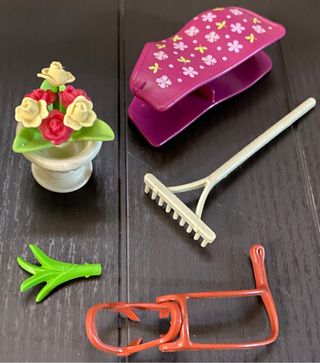 Accesorios playmobil y revista de lego