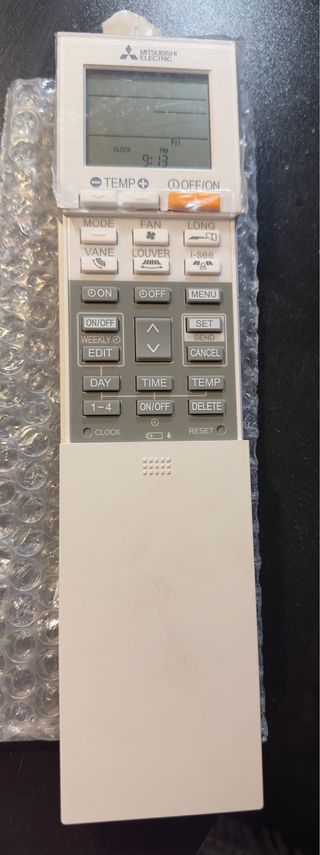 Mando aire, Mitsubishi modelo: PAR-SL101A-E