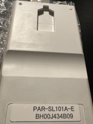 Mando aire, Mitsubishi modelo: PAR-SL101A-E