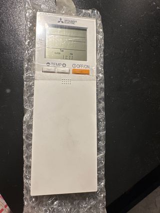 Mando aire, Mitsubishi modelo: PAR-SL101A-E