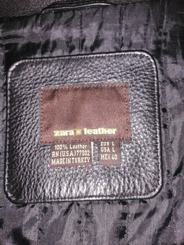 CHAQUETA DE CUERO VINTAGE