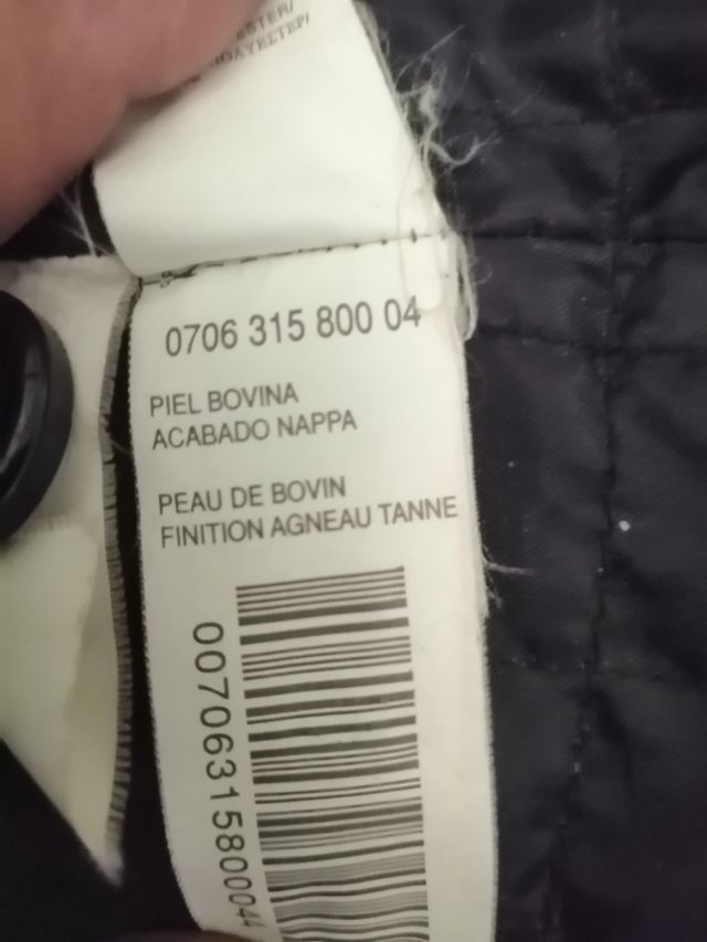 CHAQUETA DE CUERO VINTAGE