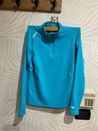 Camiseta azul térmica XS