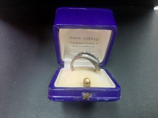 anillo plata  art decco envio incluido