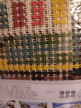 kit cojin punto cruz