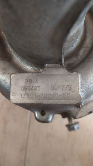 Turbo TOYOTA AVENSIS - RAV4 - Corolla 172010R01000