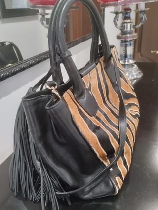 bolso de cuero italiano varriale 