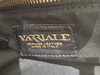 bolso de cuero italiano varriale 