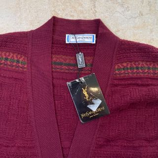 Gilet Yves Saint Laurent NUOVO con cartellino uomo