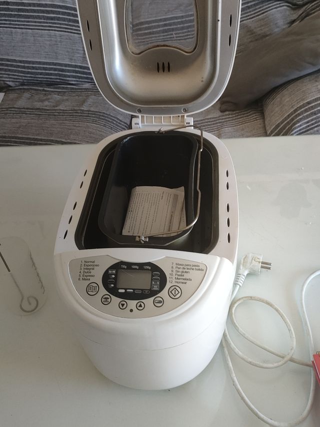 panificadora con poco uso