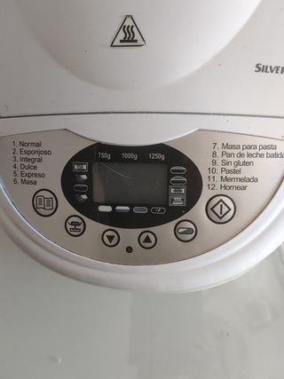 panificadora con poco uso