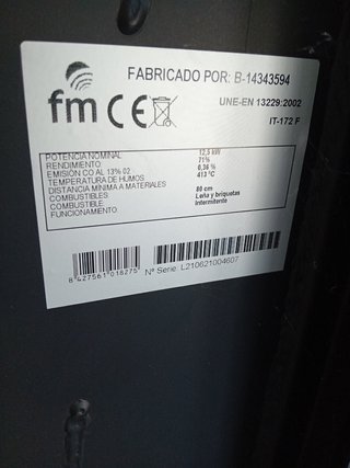 Estufa de leña
