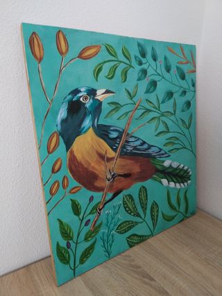 Cuadro de pájaro