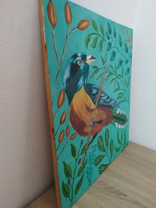 Cuadro de pájaro