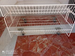 Cestas metalicas apilables
