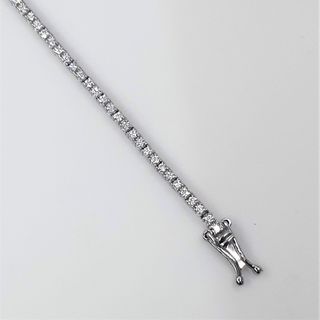 PULSERA RIVIERE ORO 18K BRILLANTES 1 CT