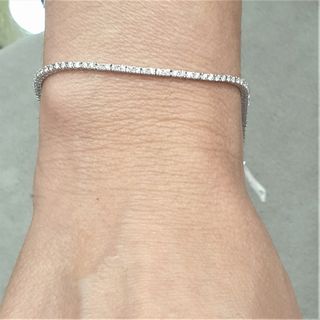 PULSERA RIVIERE ORO 18K BRILLANTES 1 CT
