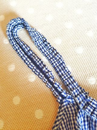 Vestido cuadros vichy ZARA (S)