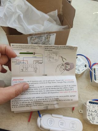 lora tap interruptor de persianas wifi