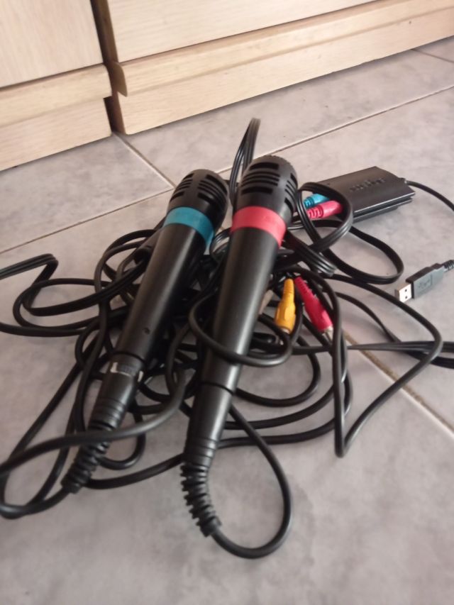 micrófonos singstar