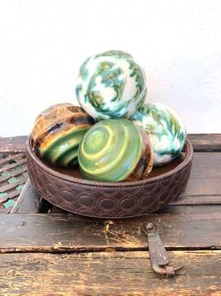 BOLAS DECORACIÓN EN CERÁMICA