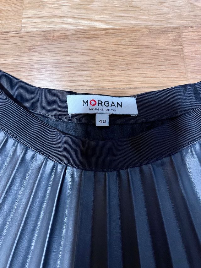 Saia plissada - Morgan