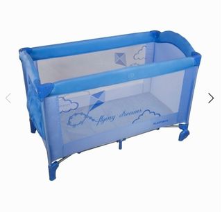 Cuna de viaje Plastimyr azul
