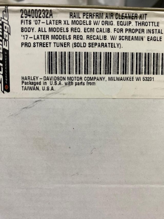 Filtro alto flujo Screaming Eagle Harley Sportes