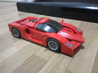 Ferrari enzo 8652 Lego racers, escala 1:17