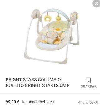 Columpio Pollito Bright Starts