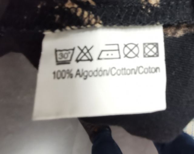 Vestido Desigual algodón