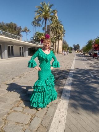traje flamenca T38