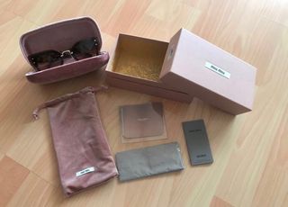 Gafas de sol Miu Miu Naida 3 piel leopardo