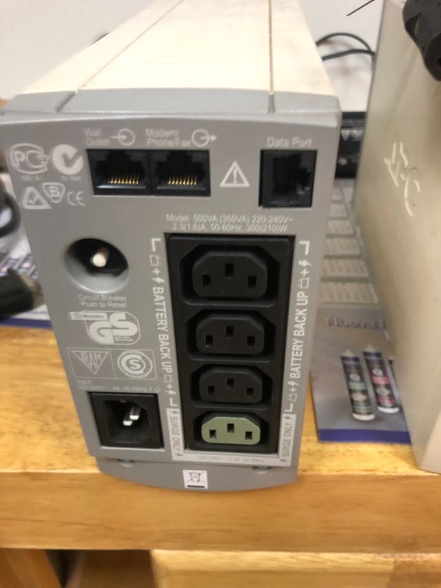 Fuente de alimentación Back-ups cs 500