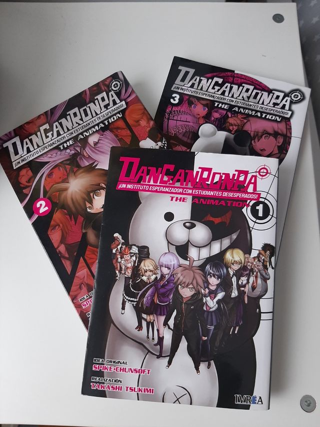 Dangarompa 1-2 y 3