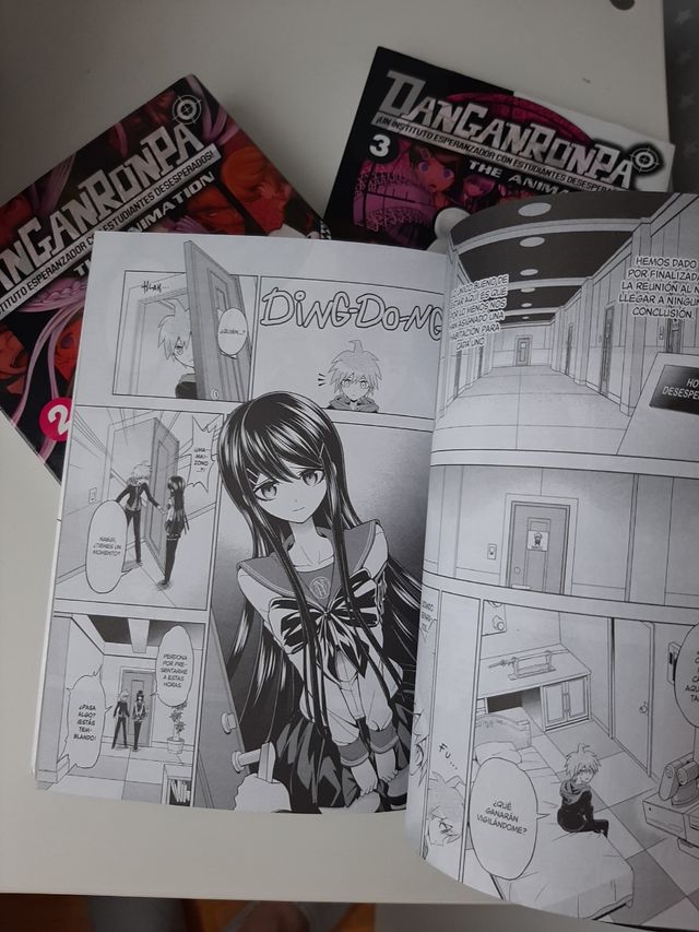 Dangarompa 1-2 y 3