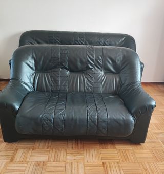 2 Sofás de piel
