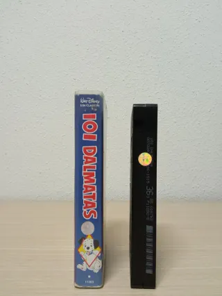 VHS 101 Dálmatas. Disney