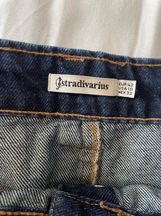 Falda vaquera Stradivarius