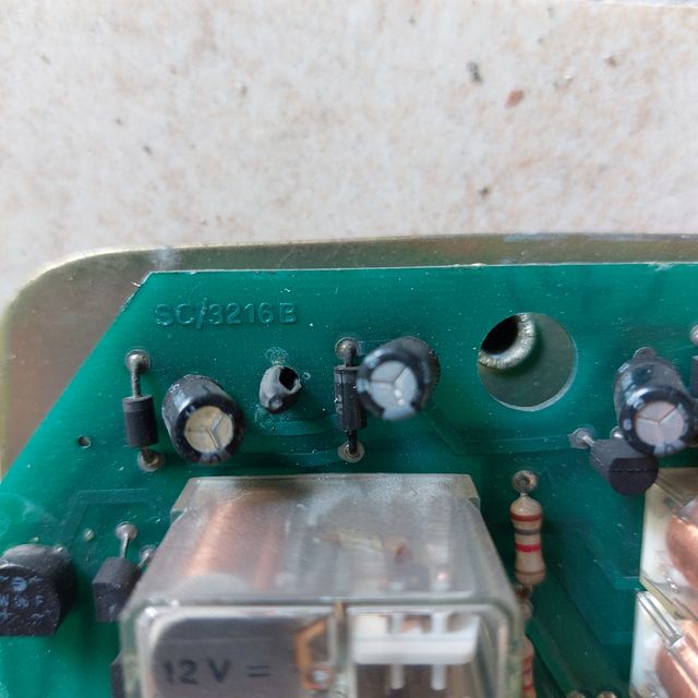 vintage, scambiatore urmet