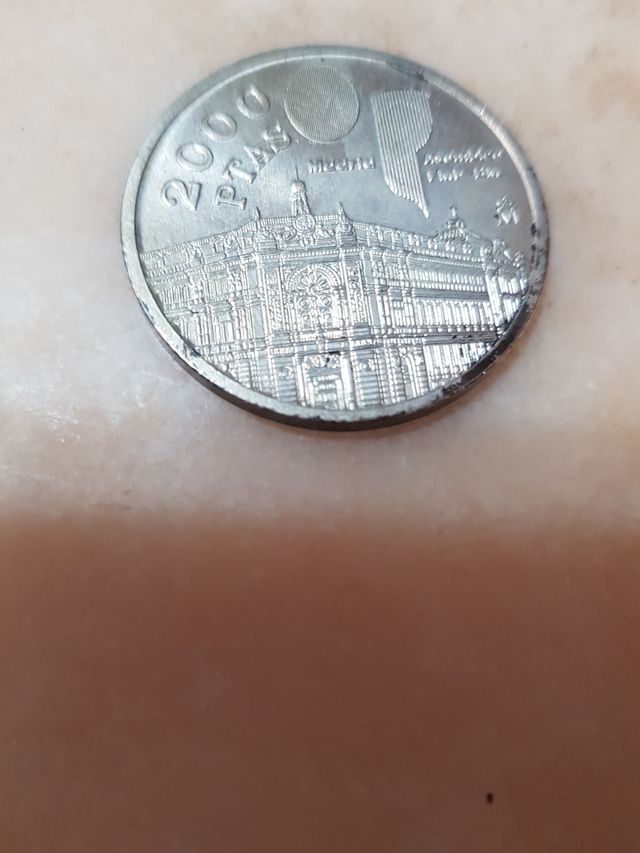 moneda 2000 pesetas.cambio por patin eléctrico