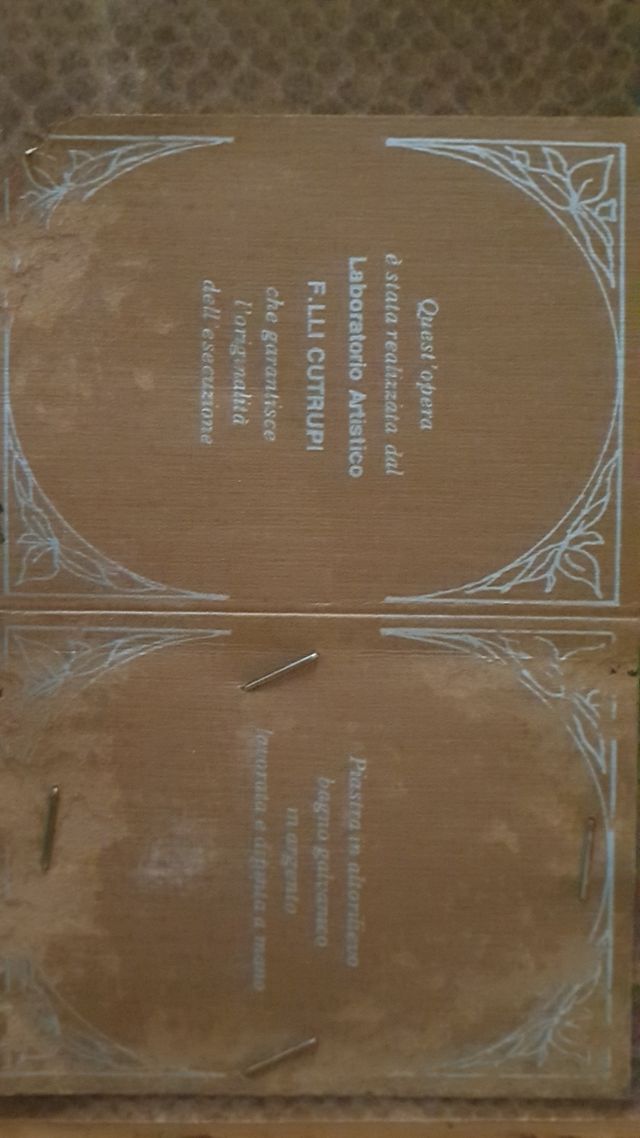 Quadro raffigurante un'evento storico.