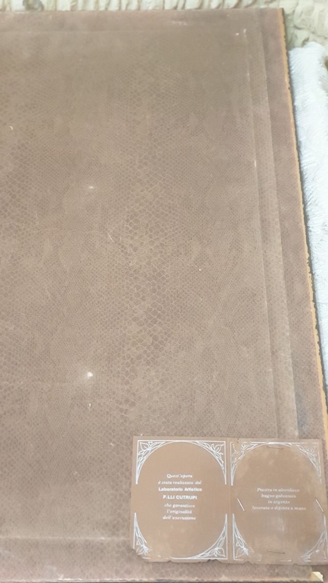 Quadro raffigurante un'evento storico.