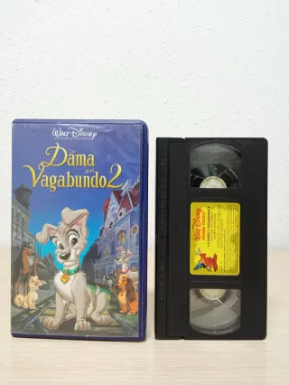 VHS La dama y el vagabundo 2. Disney