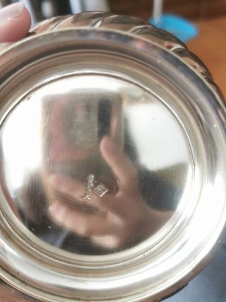 Jarra de alpaca o plata de los 70